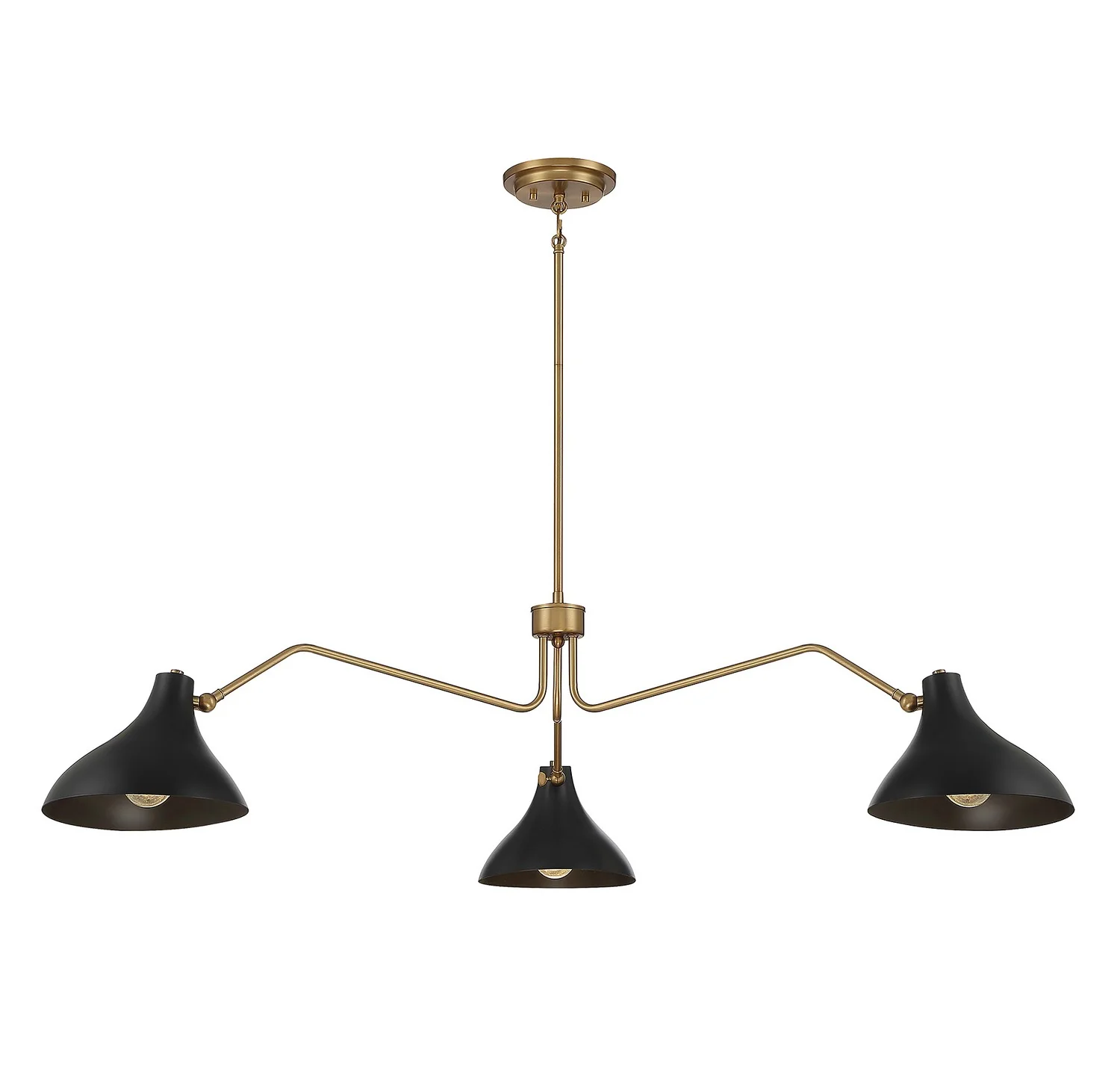 Three Light Pendant M7019MBKNB
