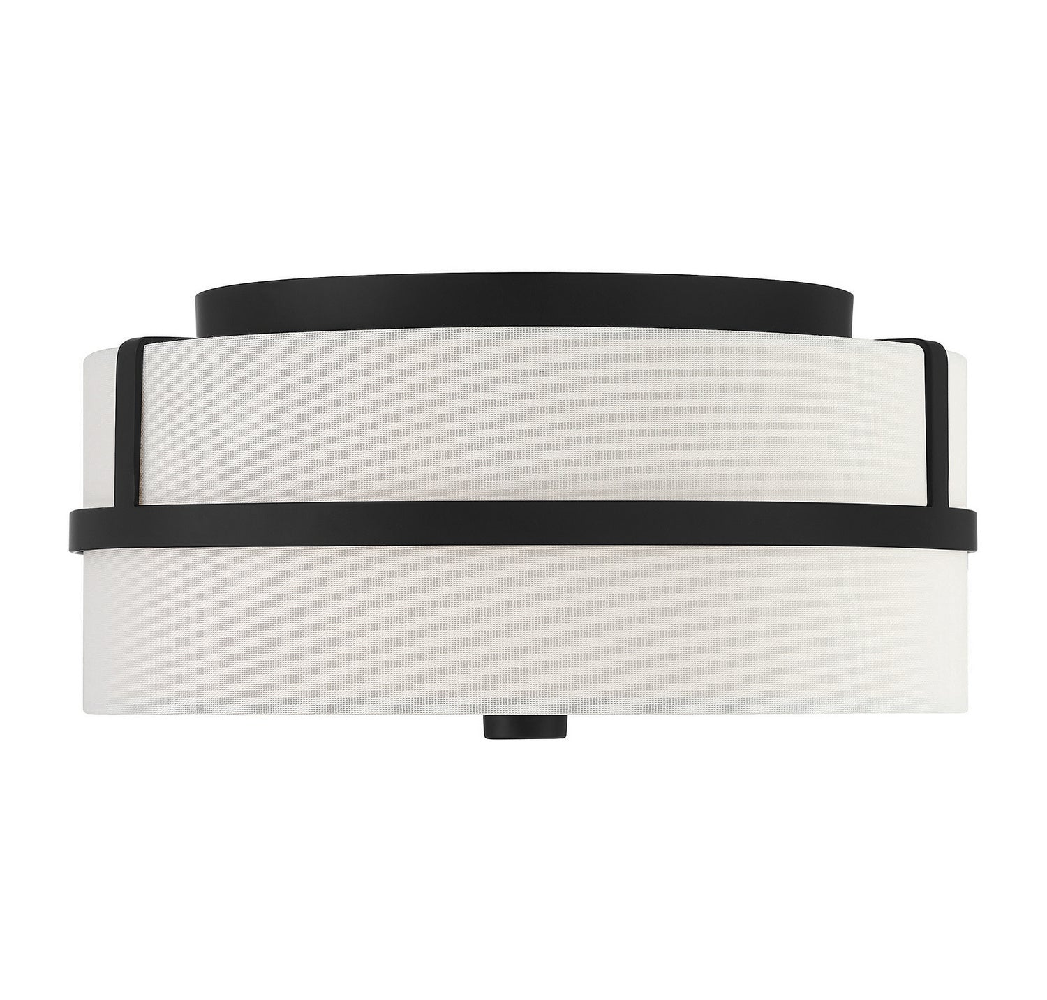 Two Light Flush Mount M60065MBK