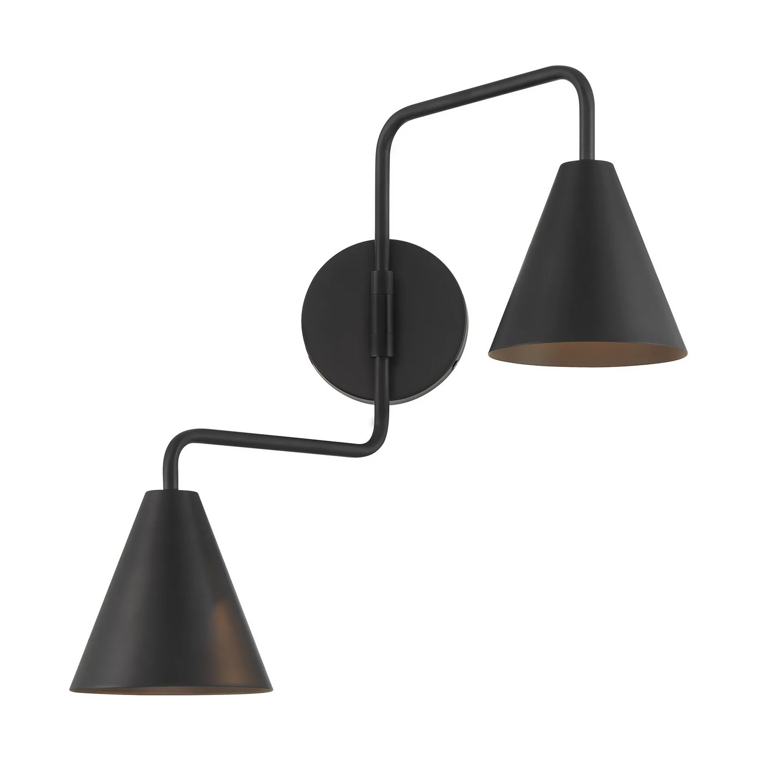 Two Light Wall Sconce M90111MBK