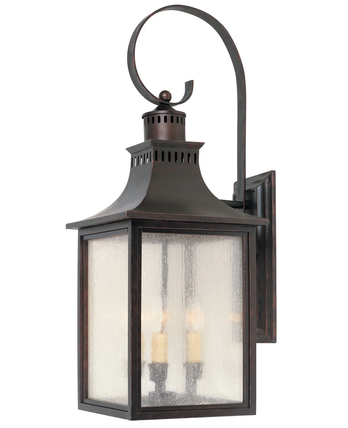 Monte Grande Three Light Wall Lantern - Image 2