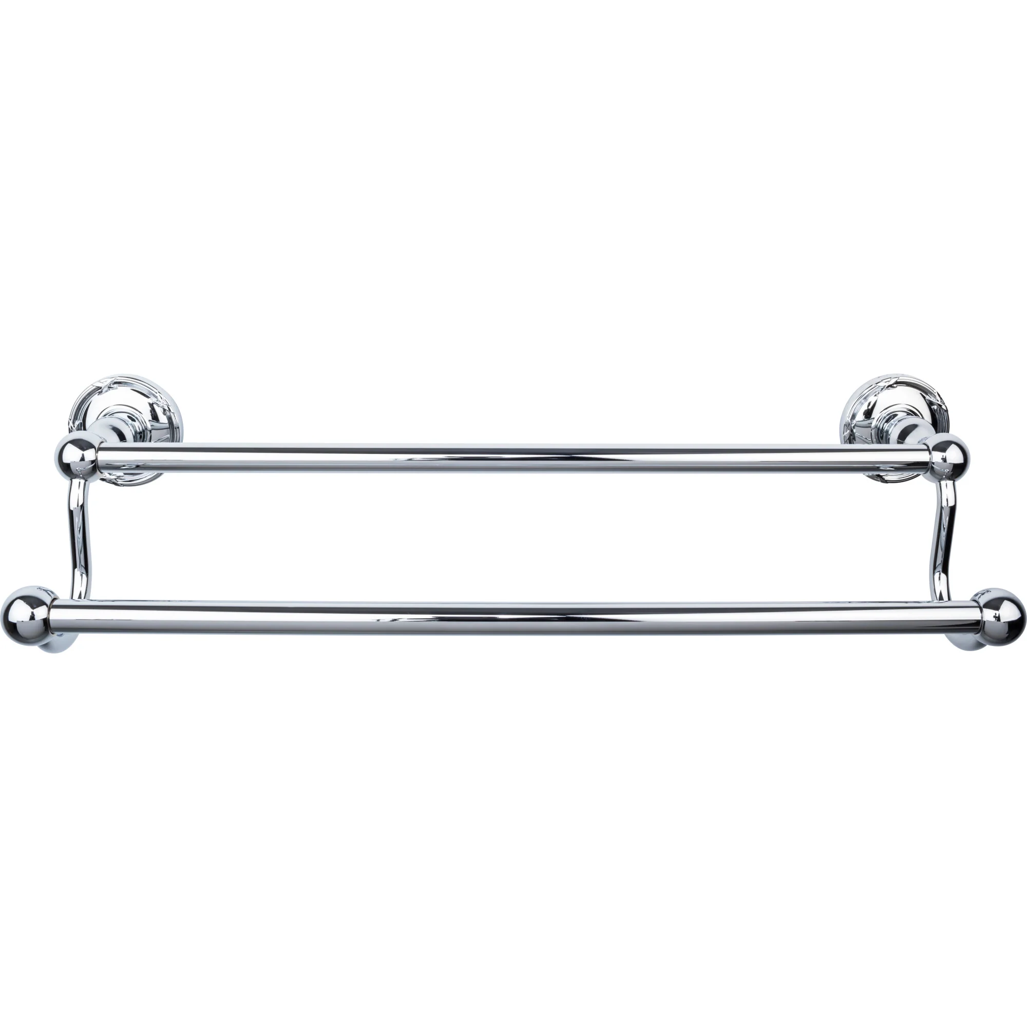 Top Bath (R) Edwardian Bath Double 20 1 2 Wall Mounted Towel Bar - Image 24