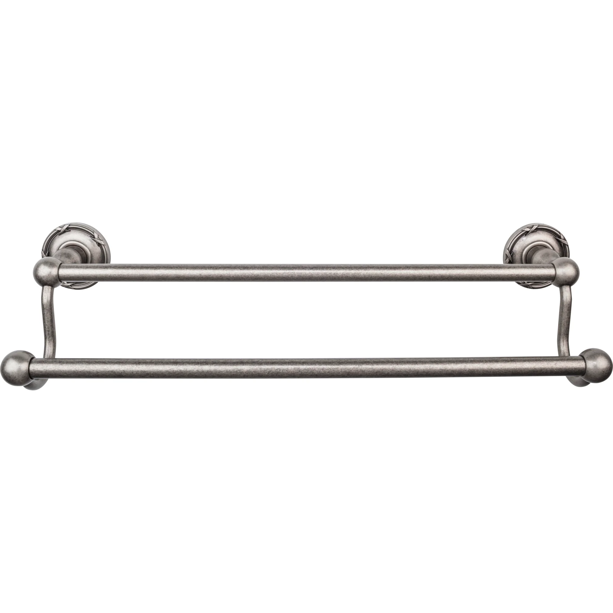 Top Bath (R) Edwardian Bath Double 20 1 2 Wall Mounted Towel Bar - Image 25