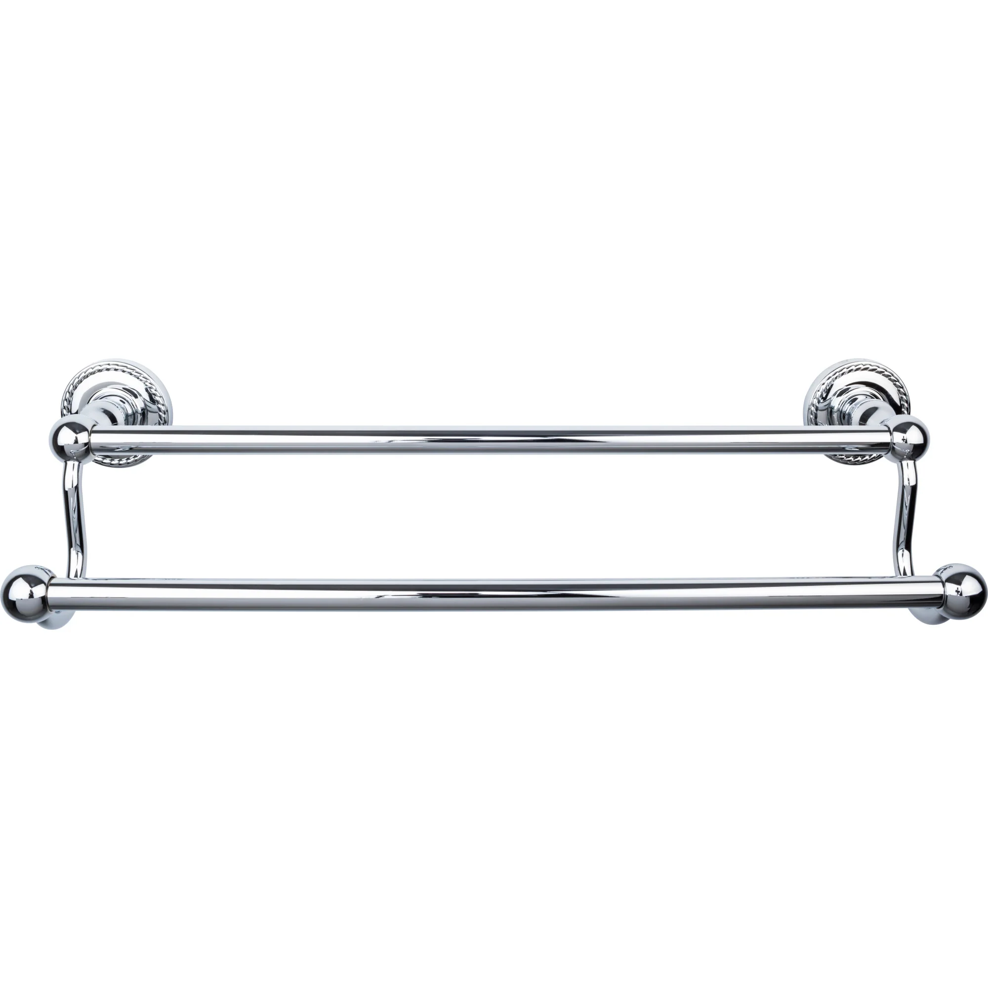 Top Bath (R) Edwardian Bath Double 20 1 2 Wall Mounted Towel Bar - Image 29