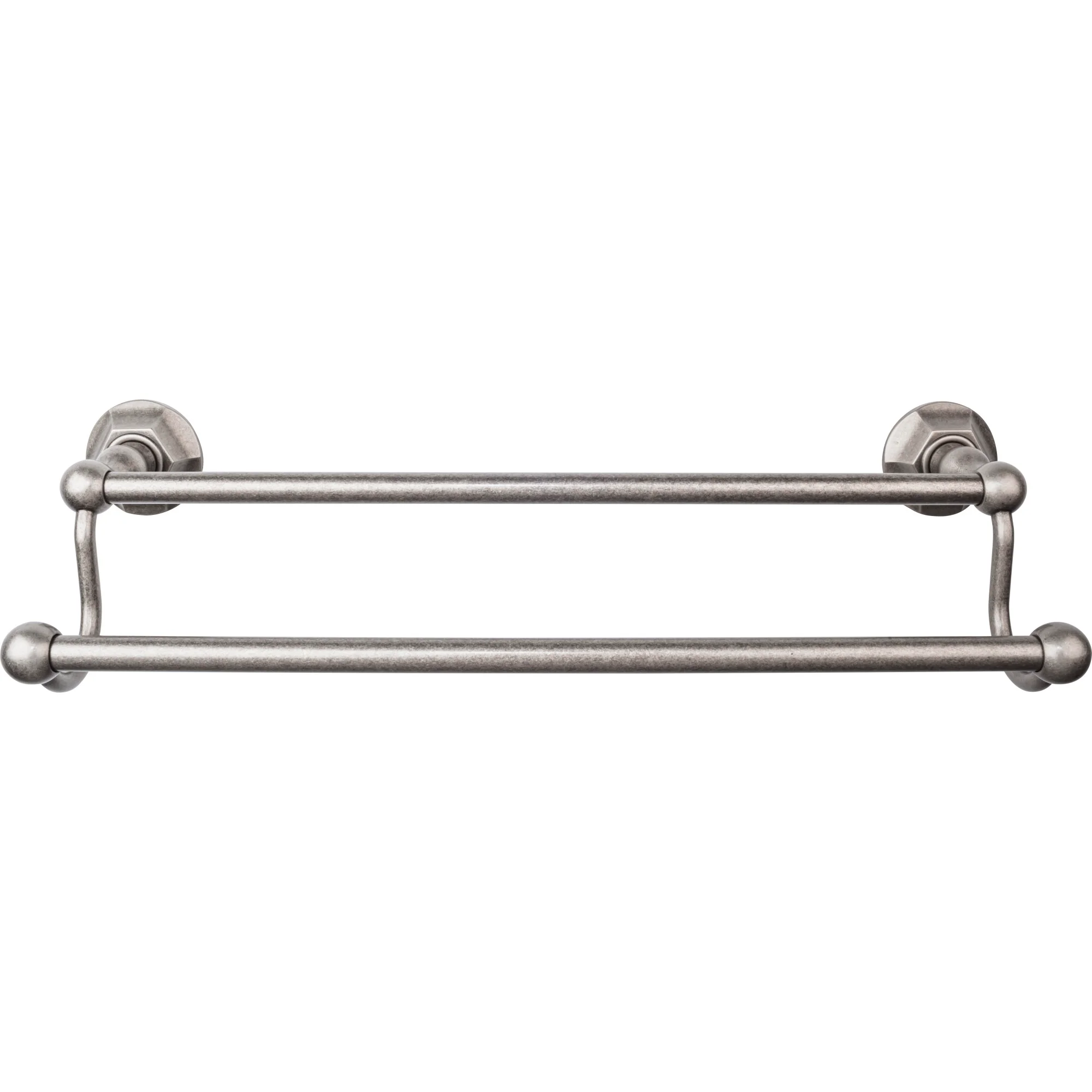 Top Bath (R) Edwardian Bath Double 20 1 2 Wall Mounted Towel Bar - Image 7
