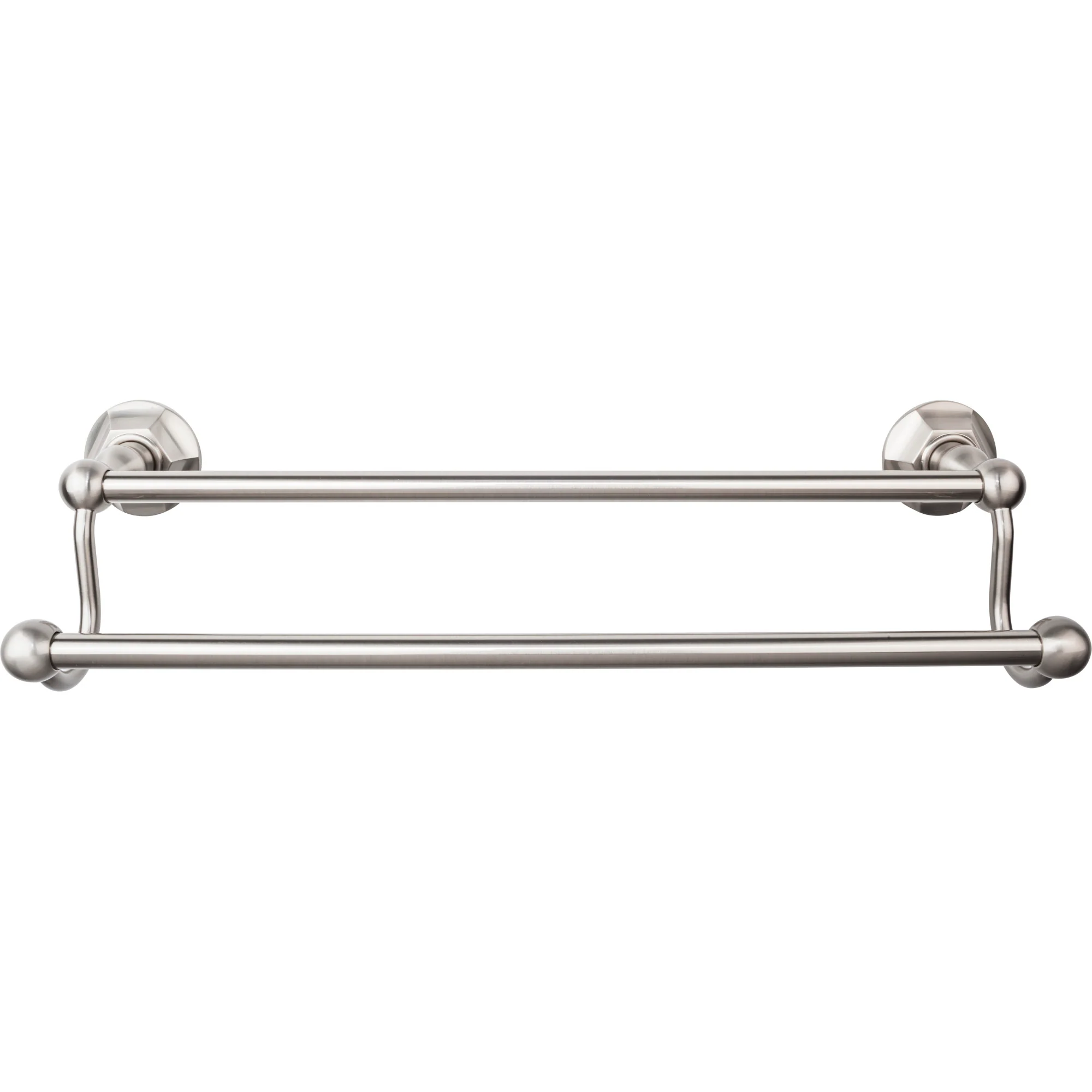 Top Bath (R) Edwardian Bath Double 20 1 2 Wall Mounted Towel Bar - Image 8