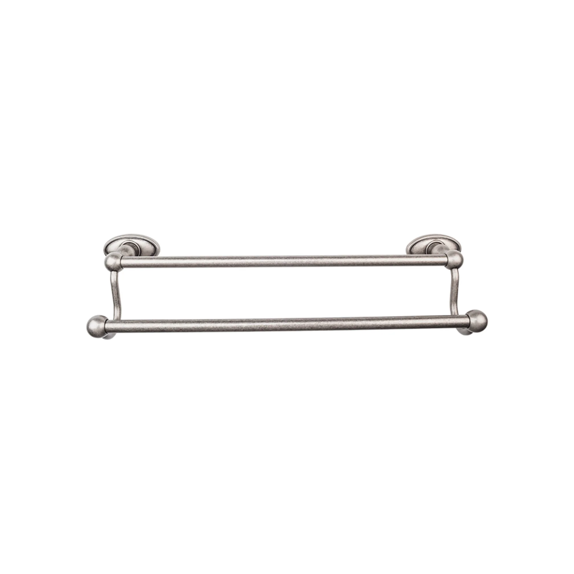 Top Bath (R) Edwardian Bath Double 26 1 2 Wall Mounted Towel Bar - Image 10