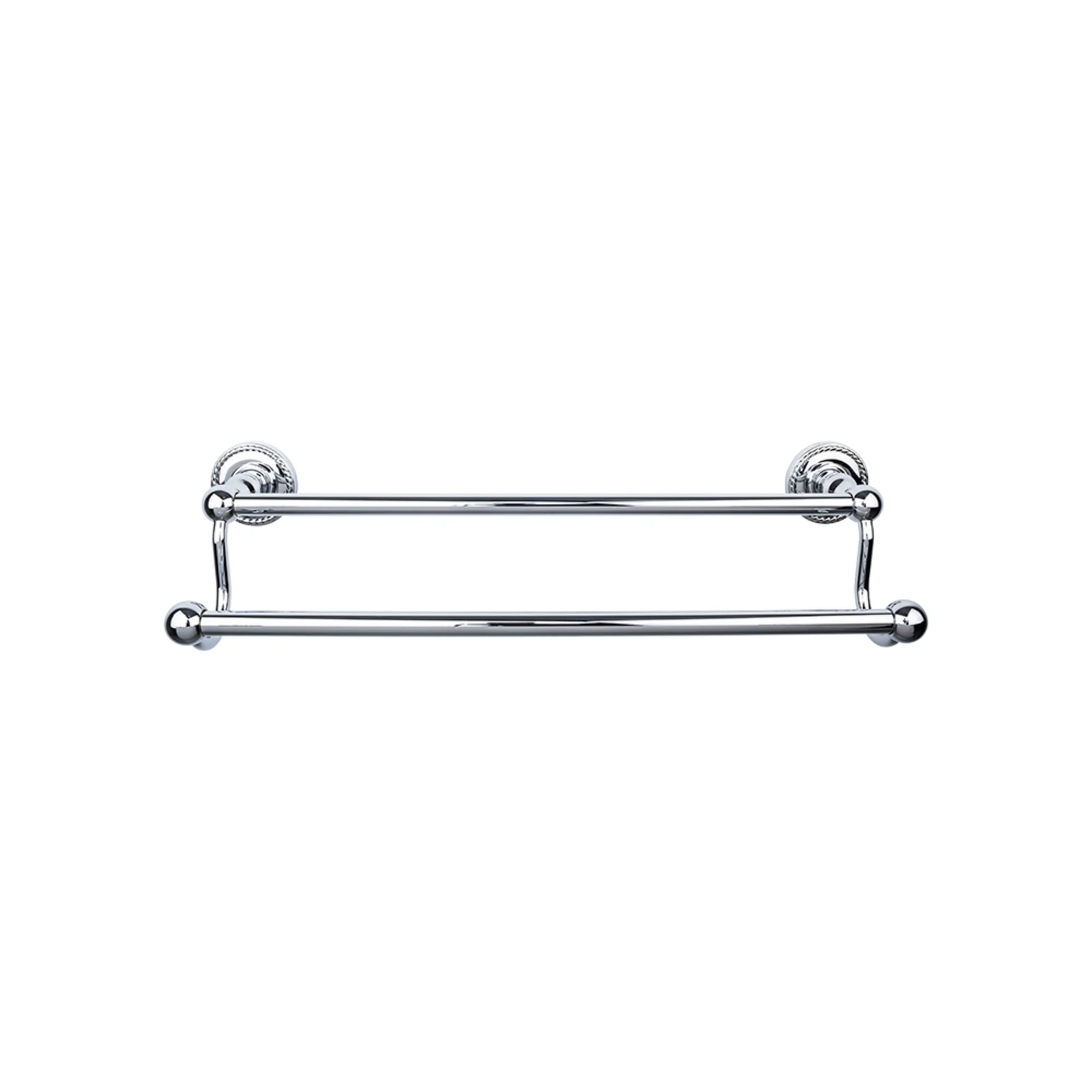 Top Bath (R) Edwardian Bath Double 26 1 2 Wall Mounted Towel Bar - Image 11