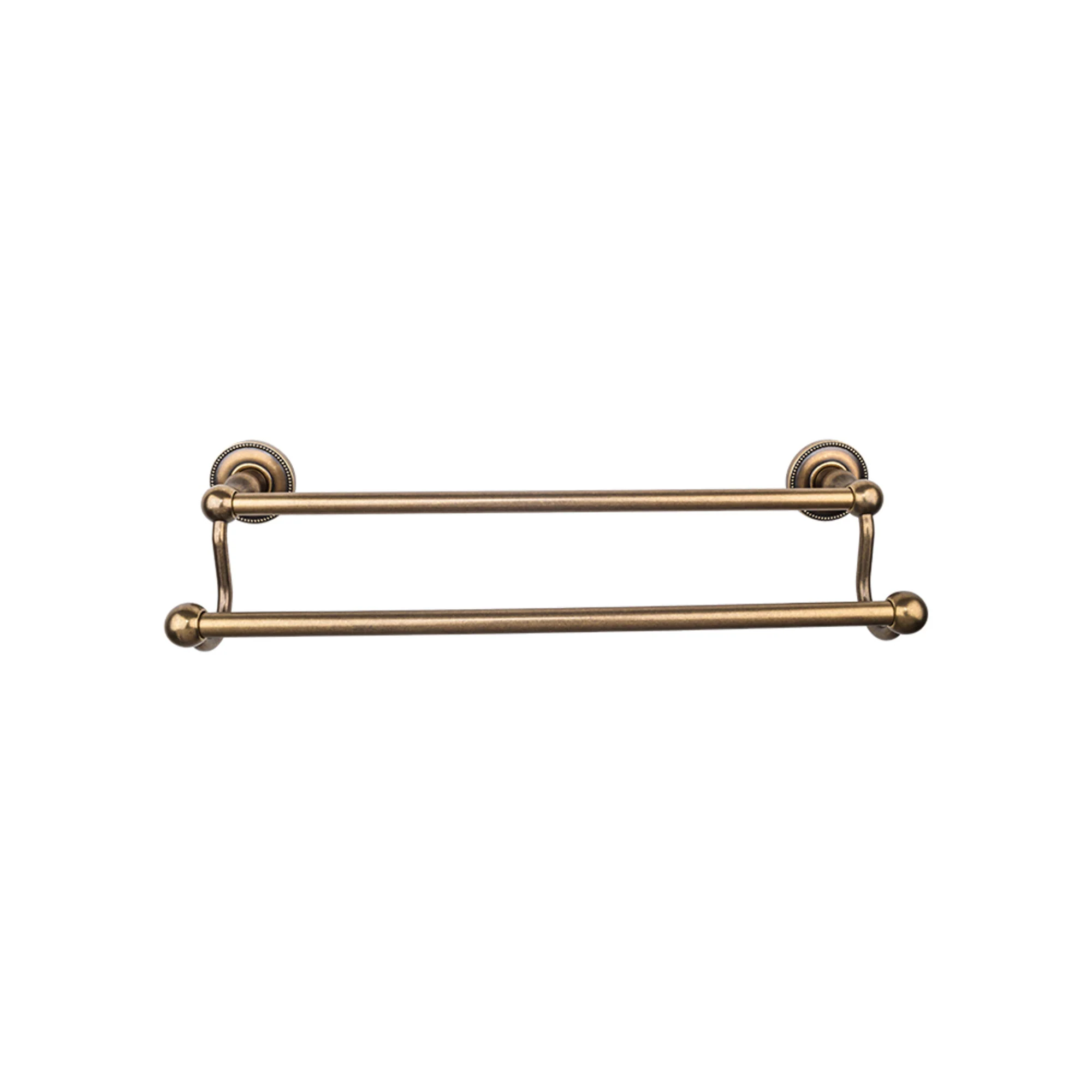 Top Bath (R) Edwardian Bath Double 26 1 2 Wall Mounted Towel Bar - Image 16