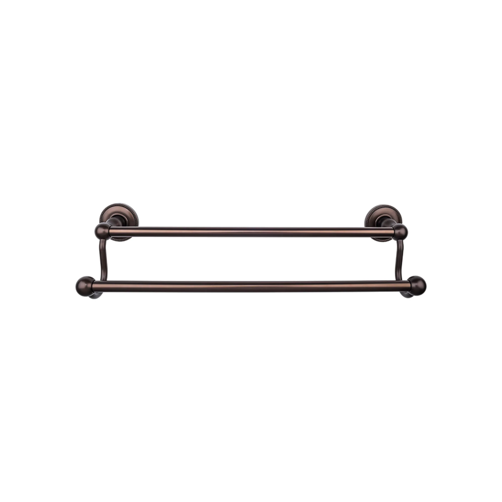 Top Bath (R) Edwardian Bath Double 26 1 2 Wall Mounted Towel Bar - Image 17