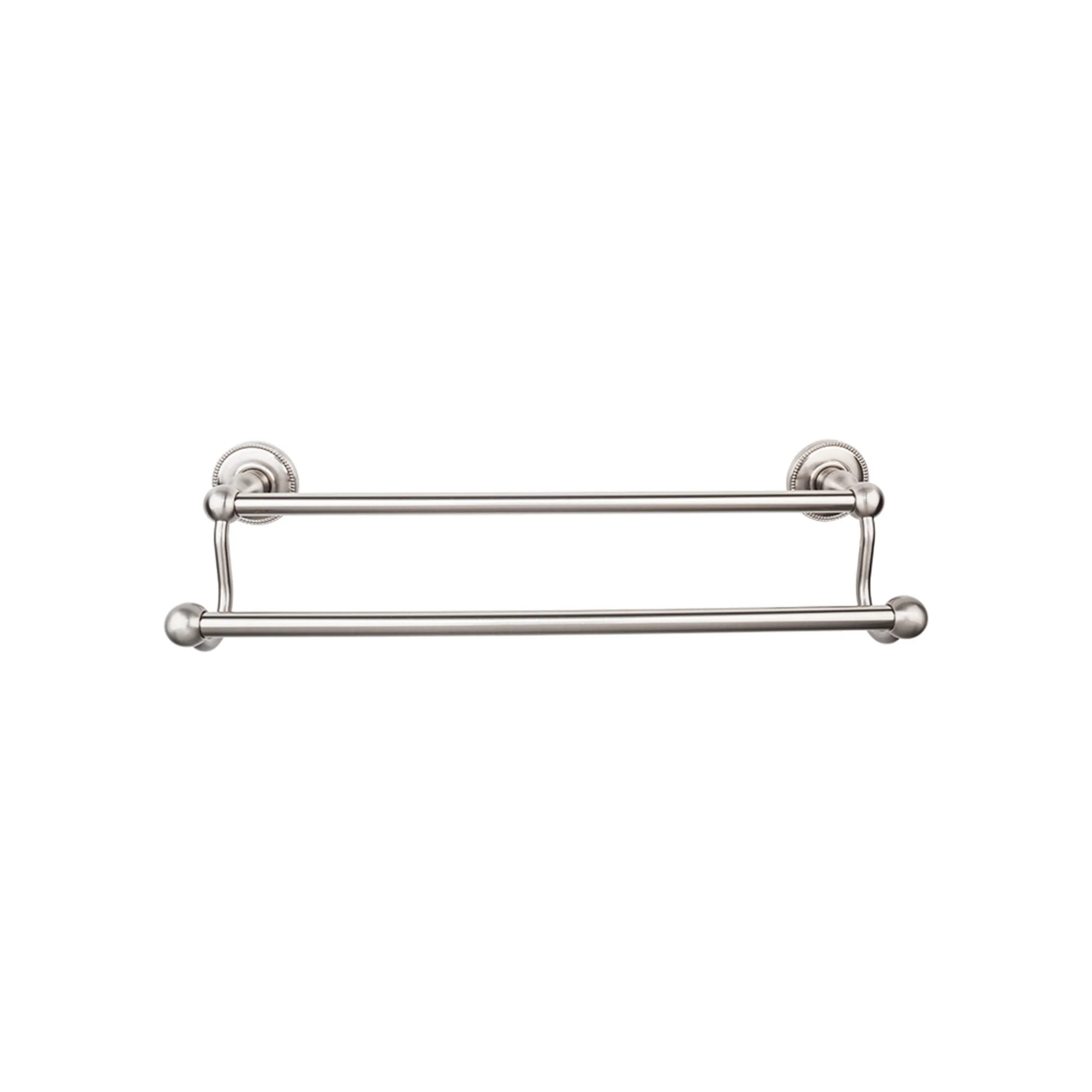 Top Bath (R) Edwardian Bath Double 26 1 2 Wall Mounted Towel Bar - Image 19