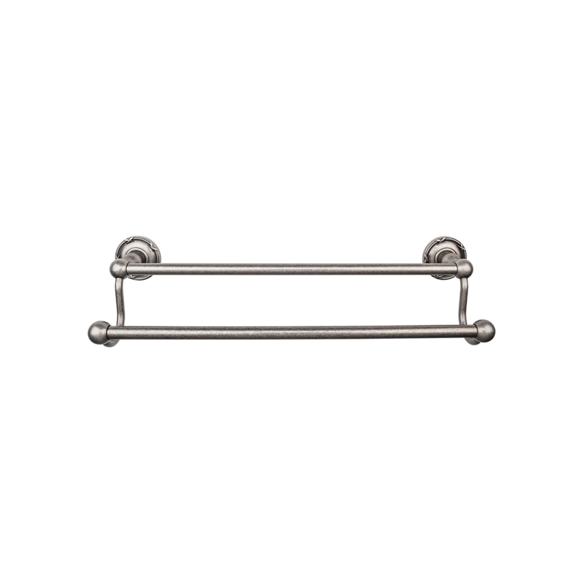 Top Bath (R) Edwardian Bath Double 26 1 2 Wall Mounted Towel Bar - Image 2