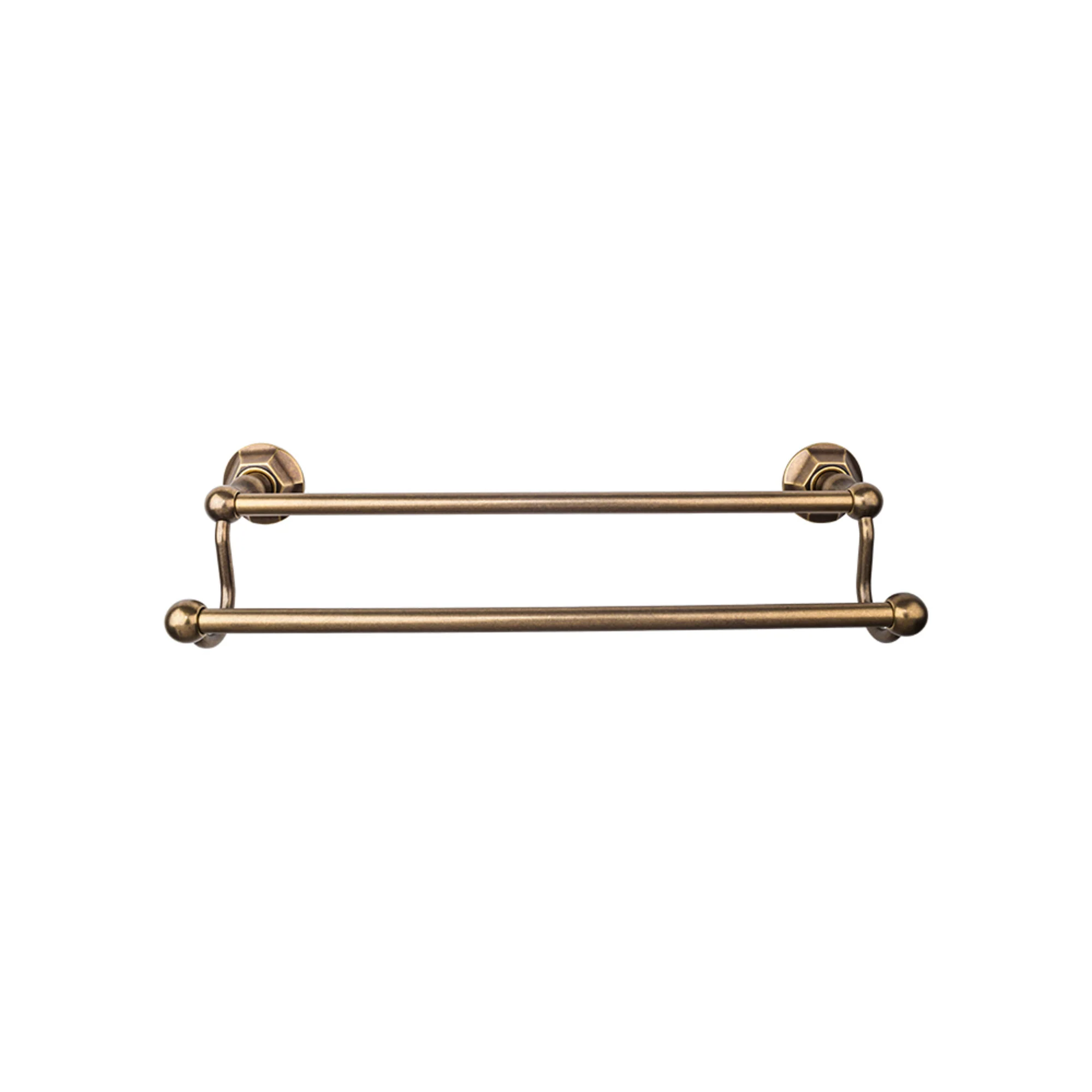 Top Bath (R) Edwardian Bath Double 26 1 2 Wall Mounted Towel Bar - Image 28