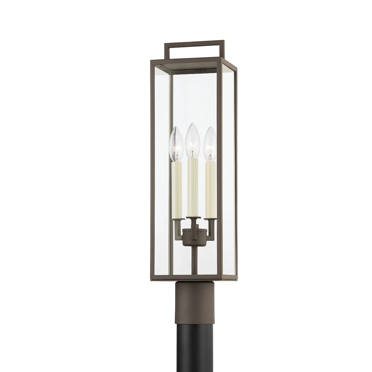 Beckham Three Light Outdoor Post Mount