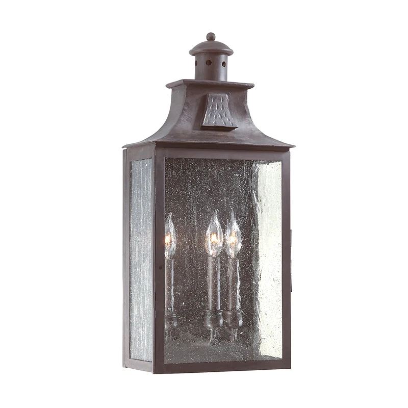 Newton Three Light Wall Lantern
