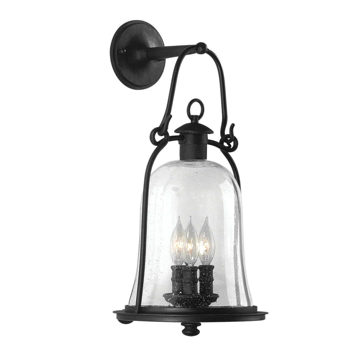 Owings Mill Three Light Wall Lantern