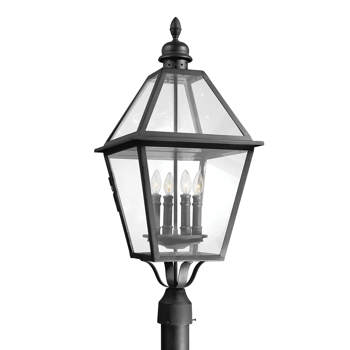 Townsend Four Light Post Lantern