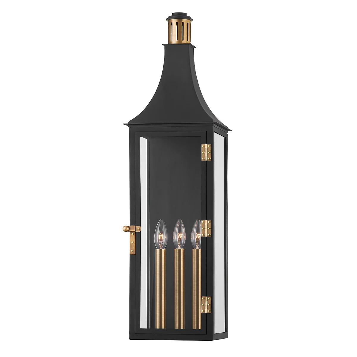 Wes Three Light Outdoor Wall Sconce