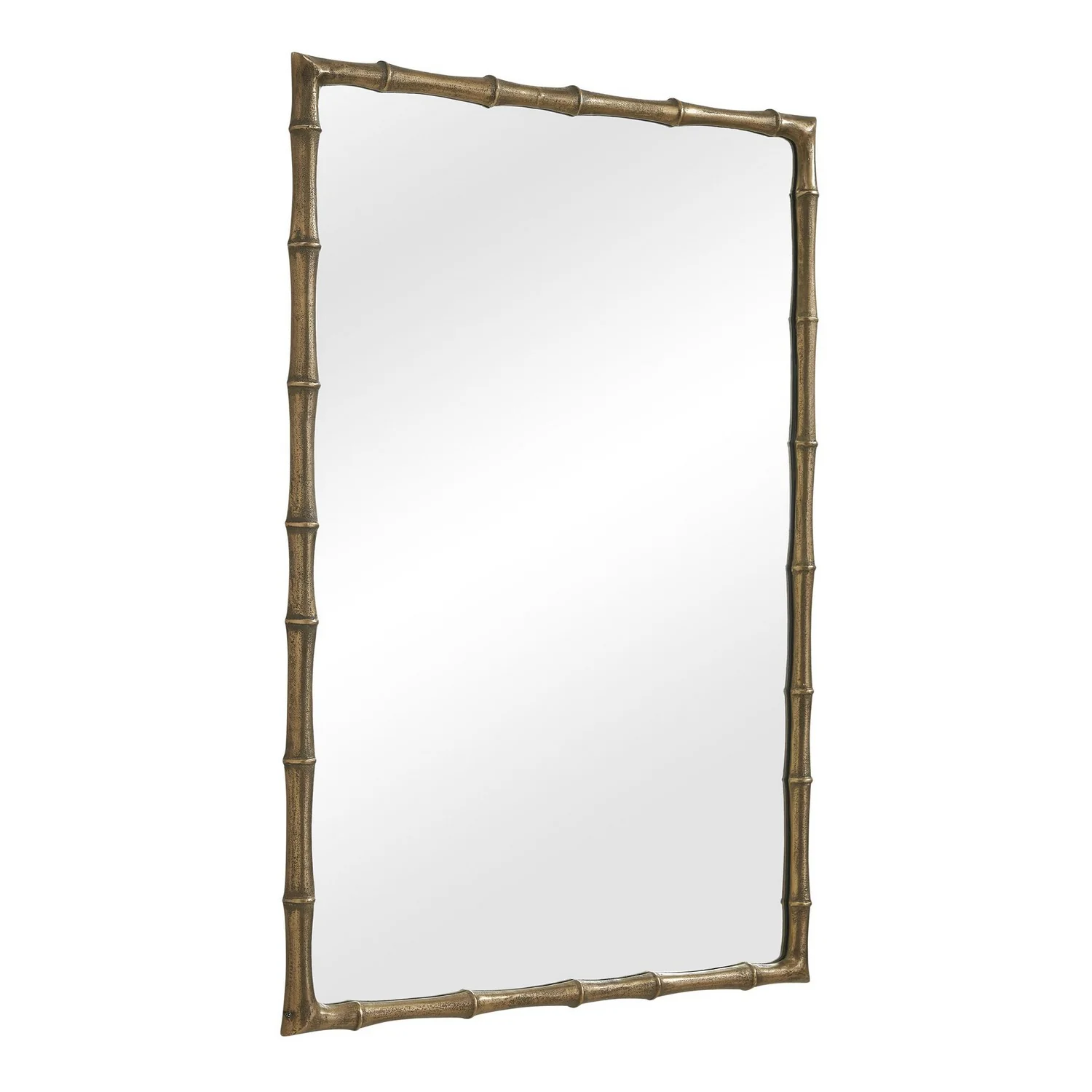 Brass Bamboo Mirror