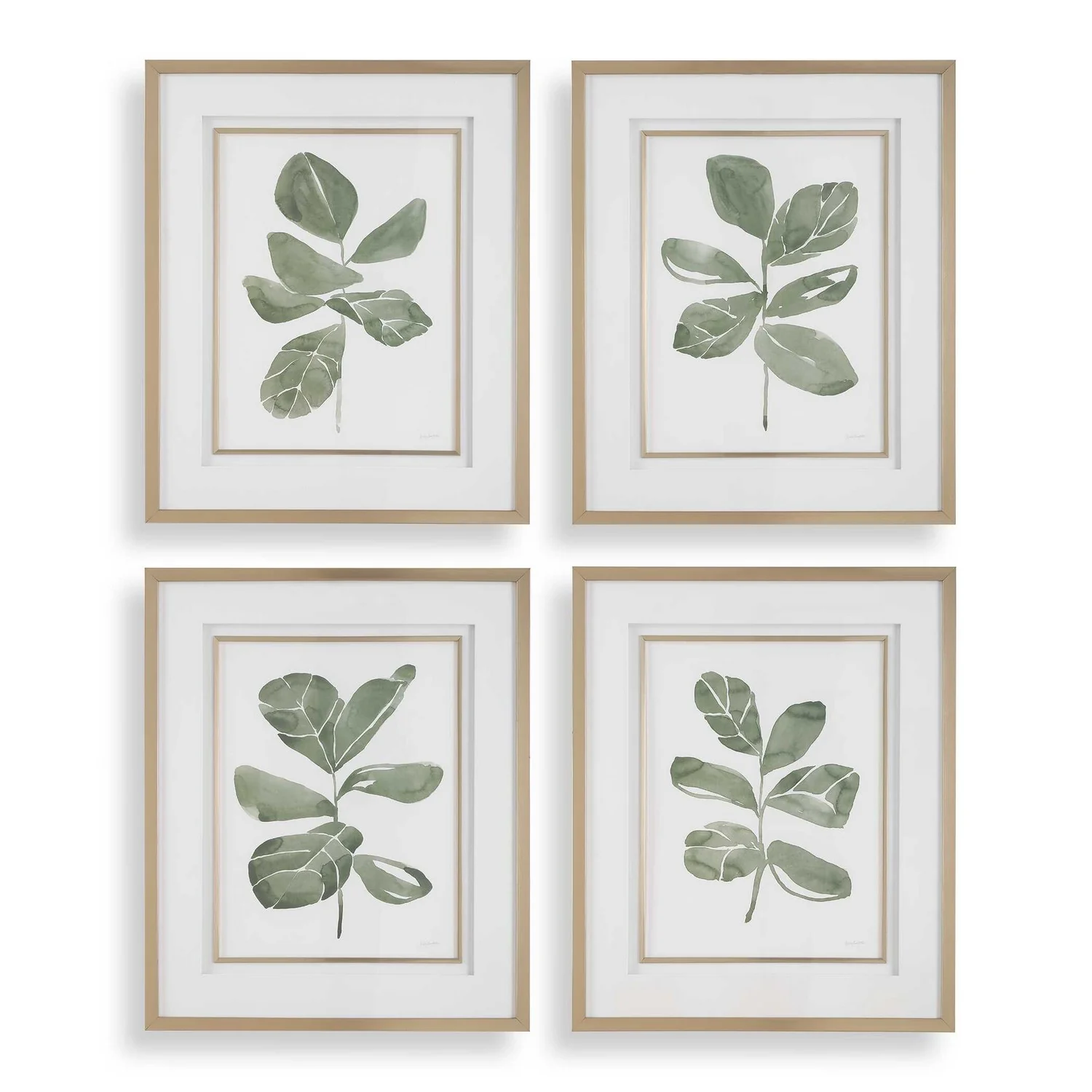 Fiddle Head Prints Set 4