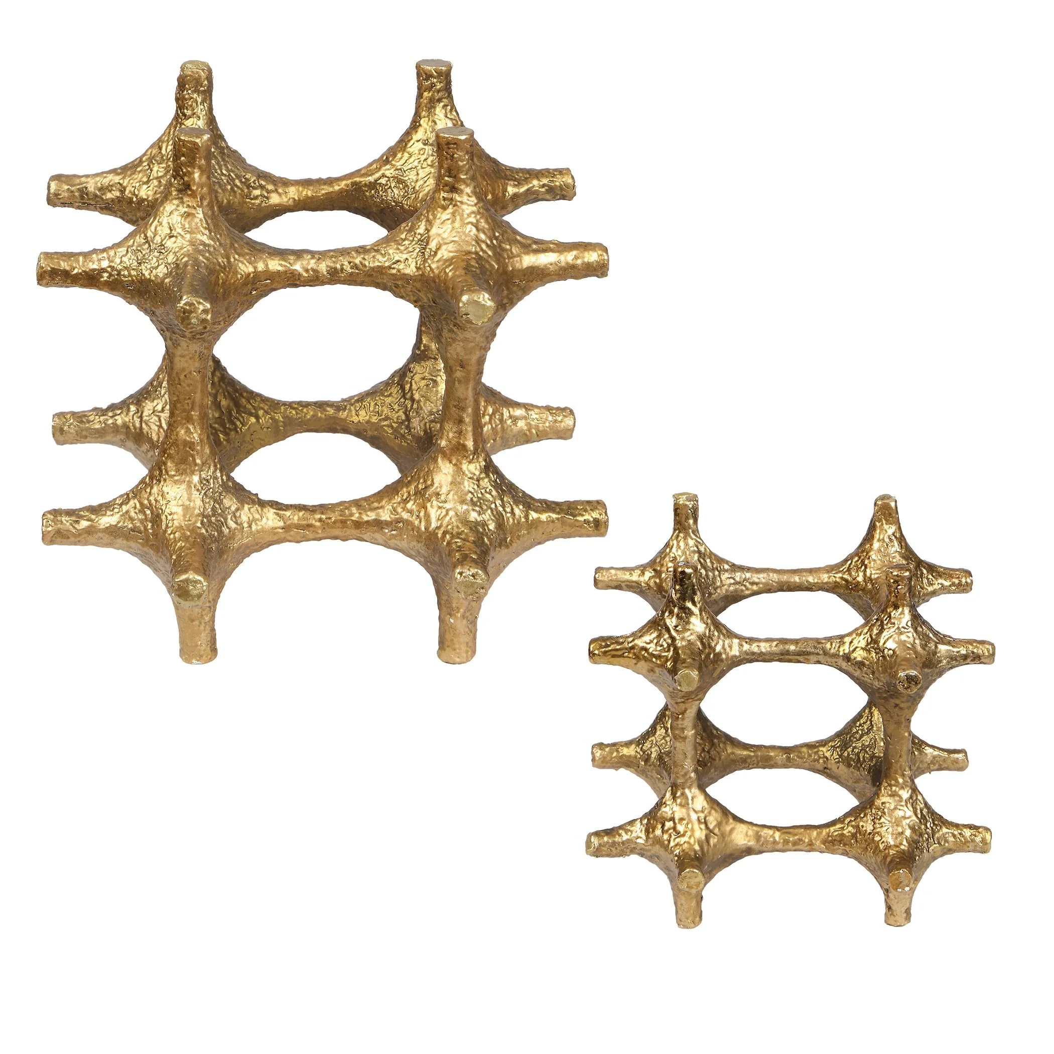 Gilded Sculptures Set 2