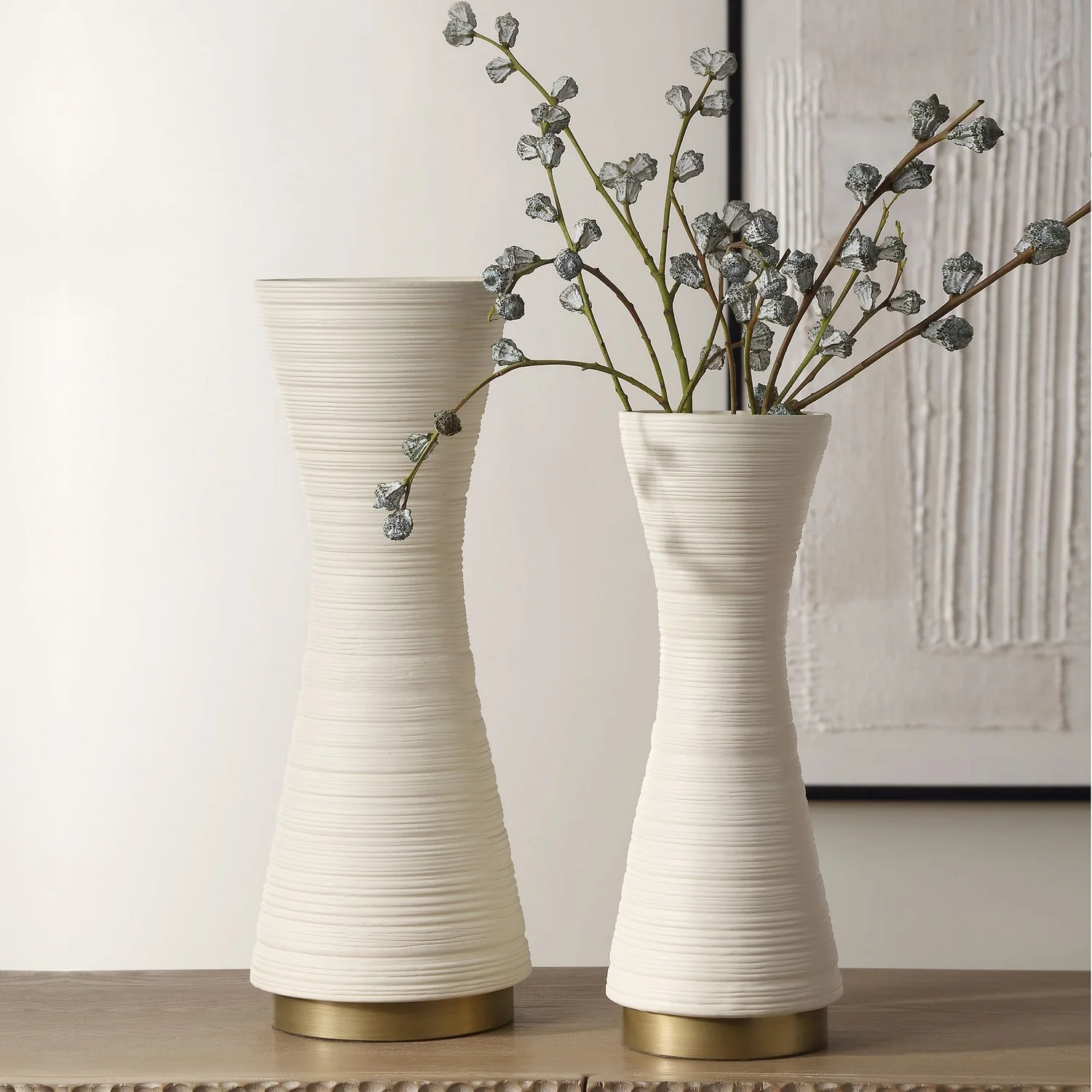 Ridgeline Vases Set of 2