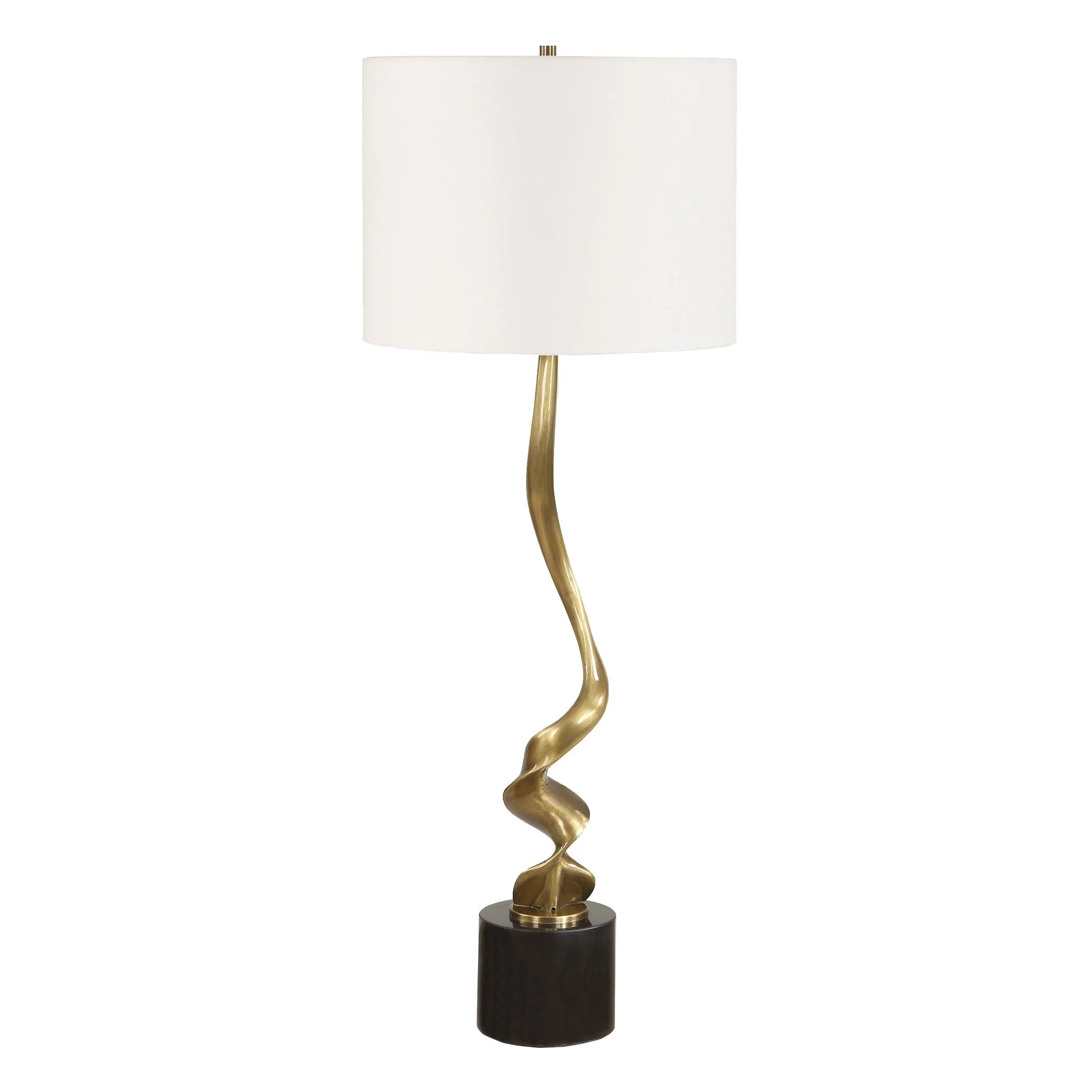 Spiraling Table Lamp