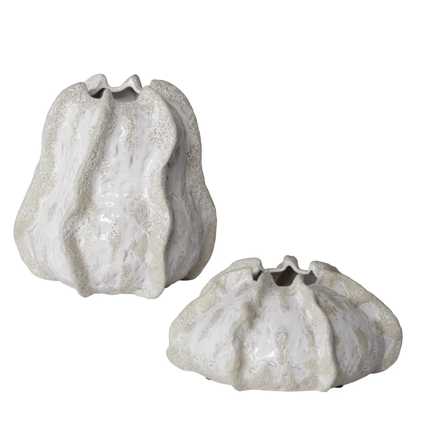 Urchin Vases Set of 2