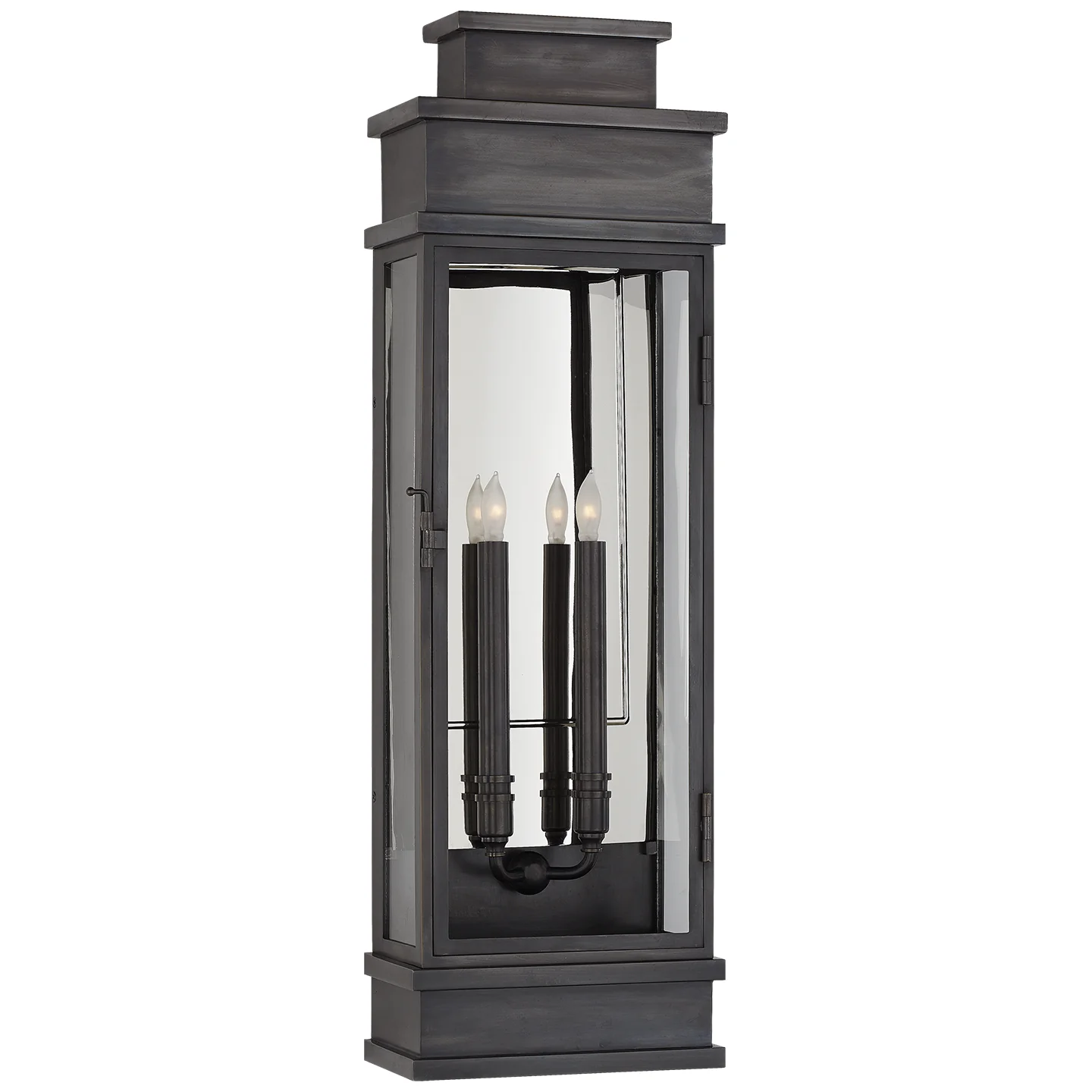 Linear Lantern Outdoor Wall Sconce - Image 2