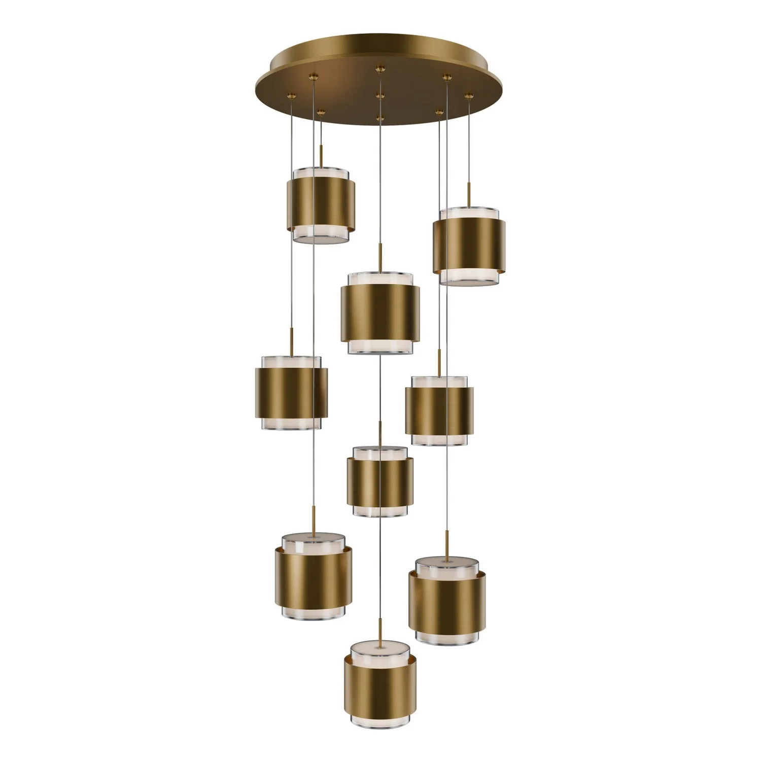 Banded Chandelier - Image 3