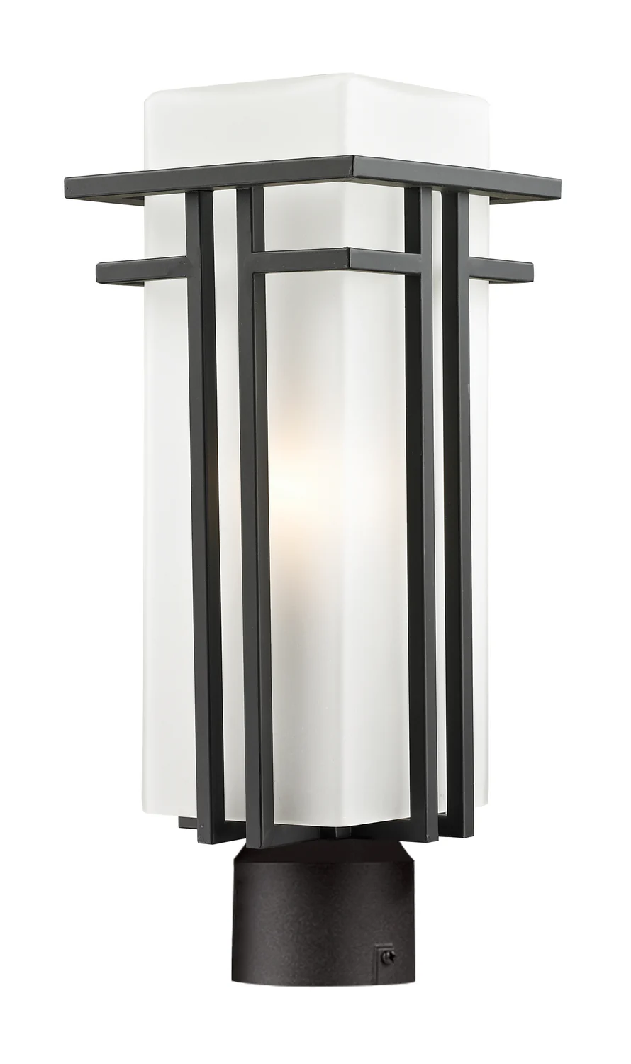 Abbey One Light Outdoor Post Mount