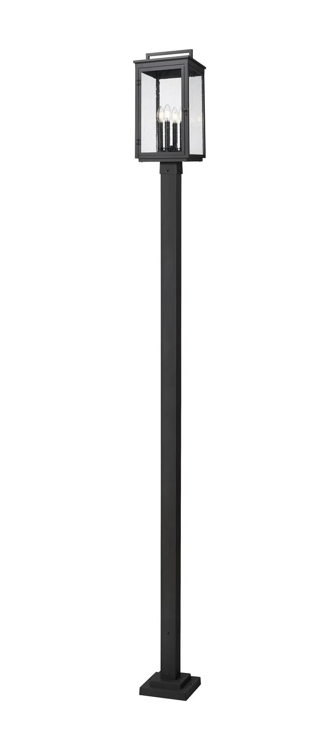 Hartwell Four Light Outdoor Post Mount