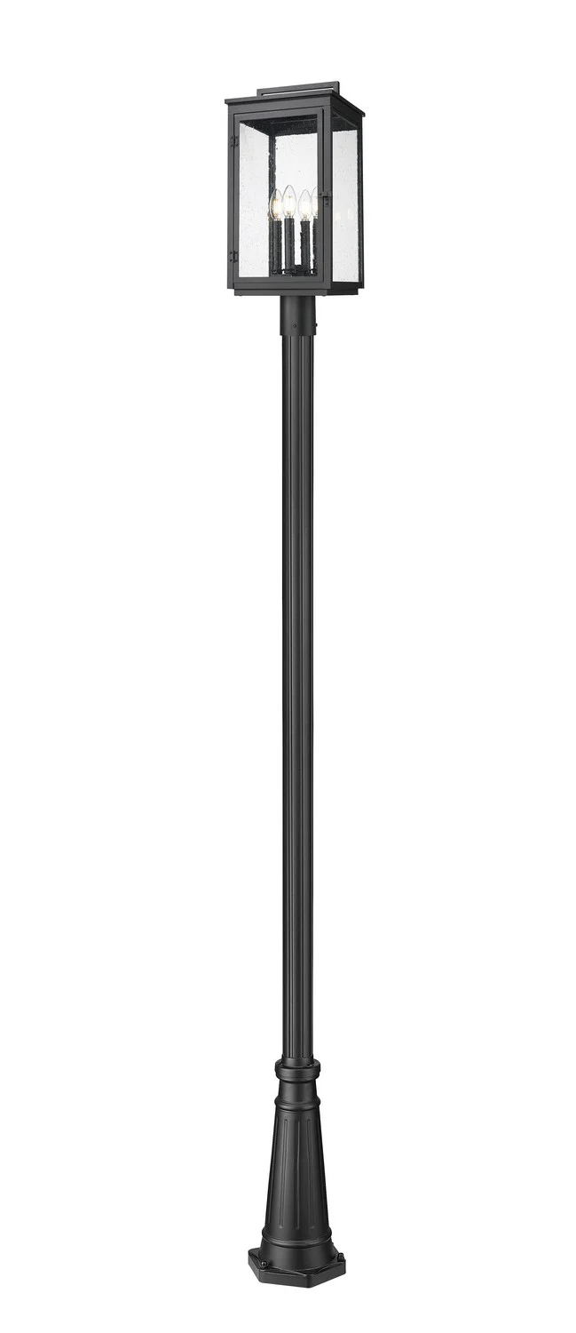 Hartwell Four Light Outdoor Post Mount - Image 3