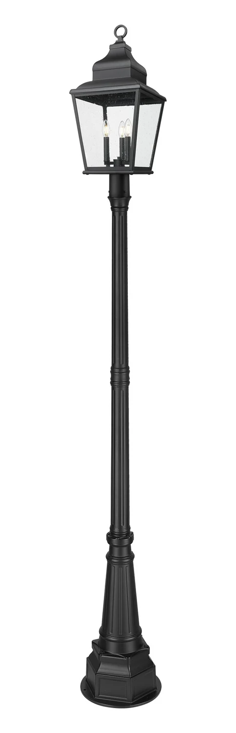 Raphael Three Light Outdoor Post Mount - Image 3