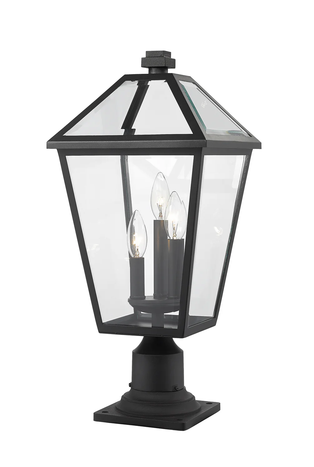Talbot Three Light Outdoor Pier Mounted Fixture - Image 2